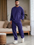 Cotton Denim Two-Piece Set — Men's | Relaxed Fit | Casual Weekend Essential