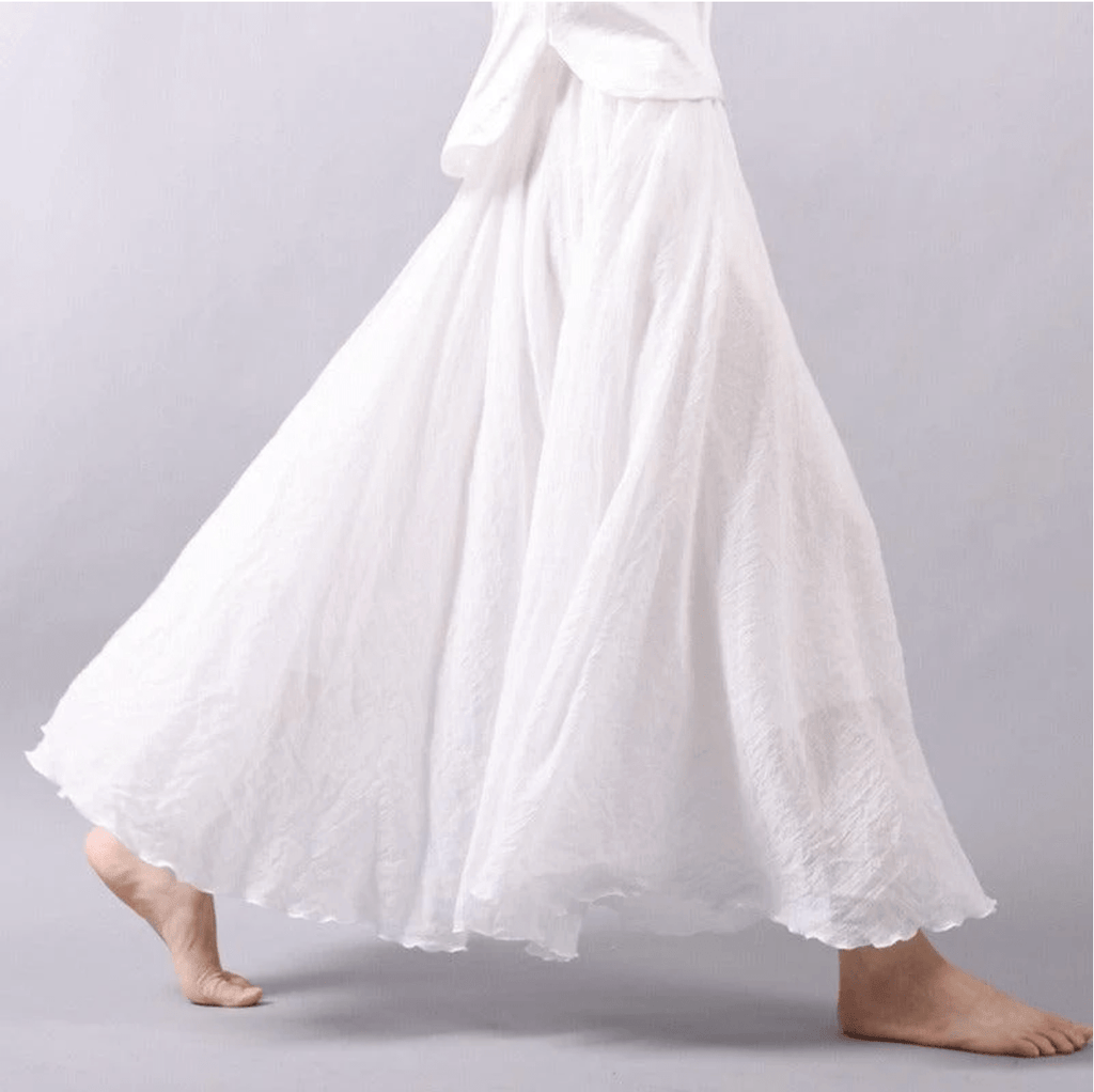 Solange — Flowy Woven Maxi Skirt | Relaxed Silhouette | Free-Spirited Style