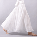 Solange — Flowy Woven Maxi Skirt | Relaxed Silhouette | Free-Spirited Style