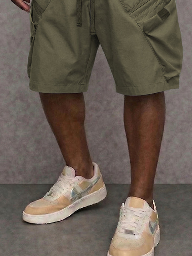 Pocketed Cargo Shorts — Men's | Relaxed Fit | Practical Summer Essential