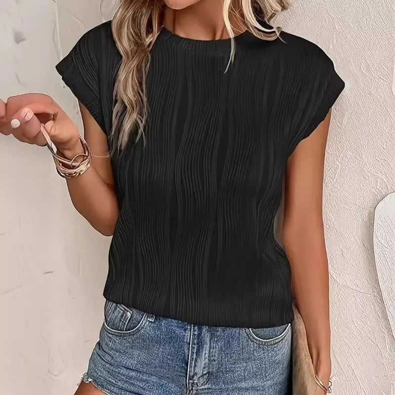 Oversized Graphic Cotton Tee — Women's | Relaxed Fit | Casual Weekend Essential