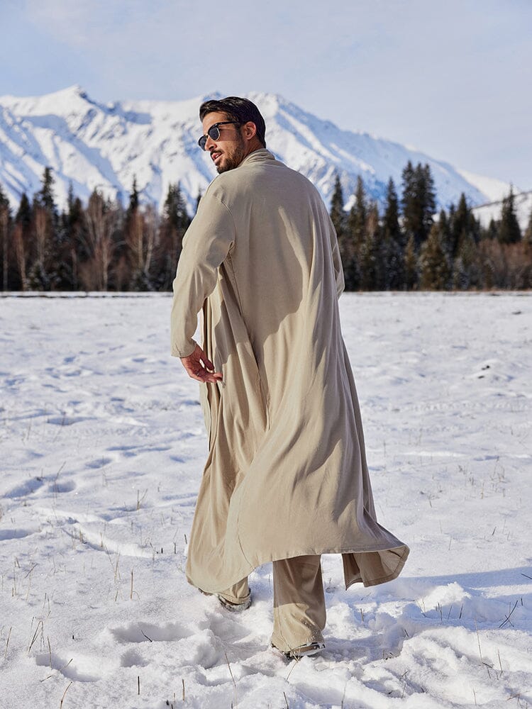 Soft-Touch Stretch Three-Piece Set — Men's | Tailored Relaxed Fit | Polished Everyday