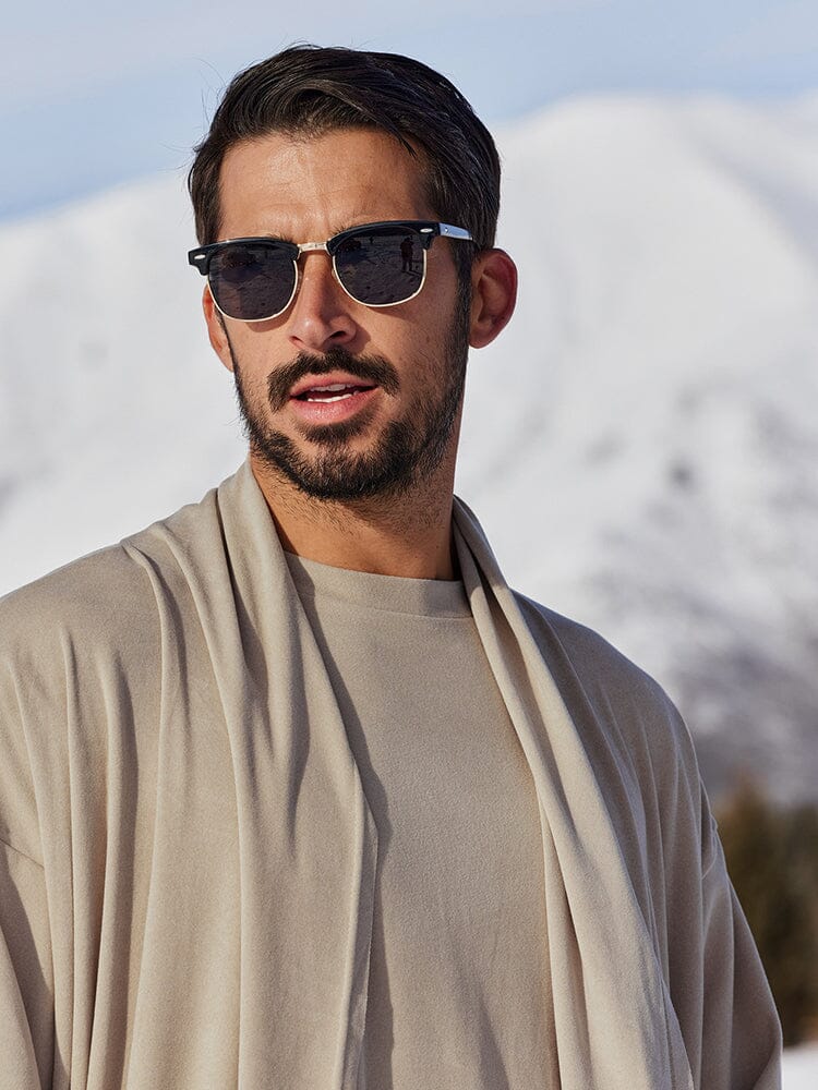 Soft-Touch Stretch Three-Piece Set — Men's | Tailored Relaxed Fit | Polished Everyday