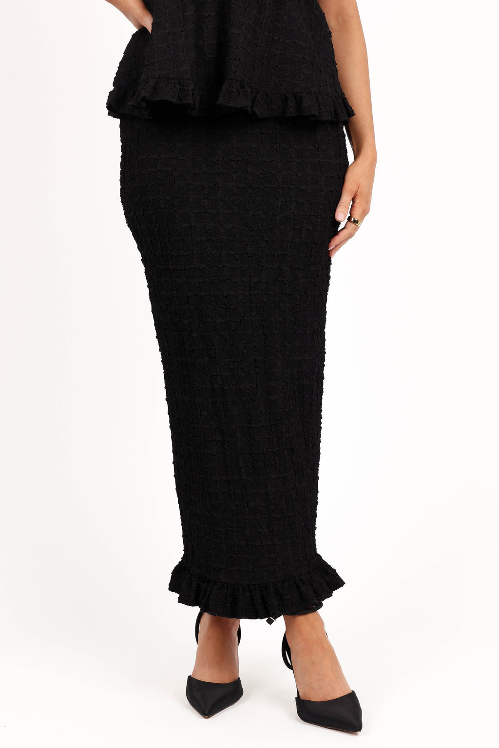 Villagio — Soft Woven Two-Piece Set | Sleek Tailored Fit | Sophisticated Casual